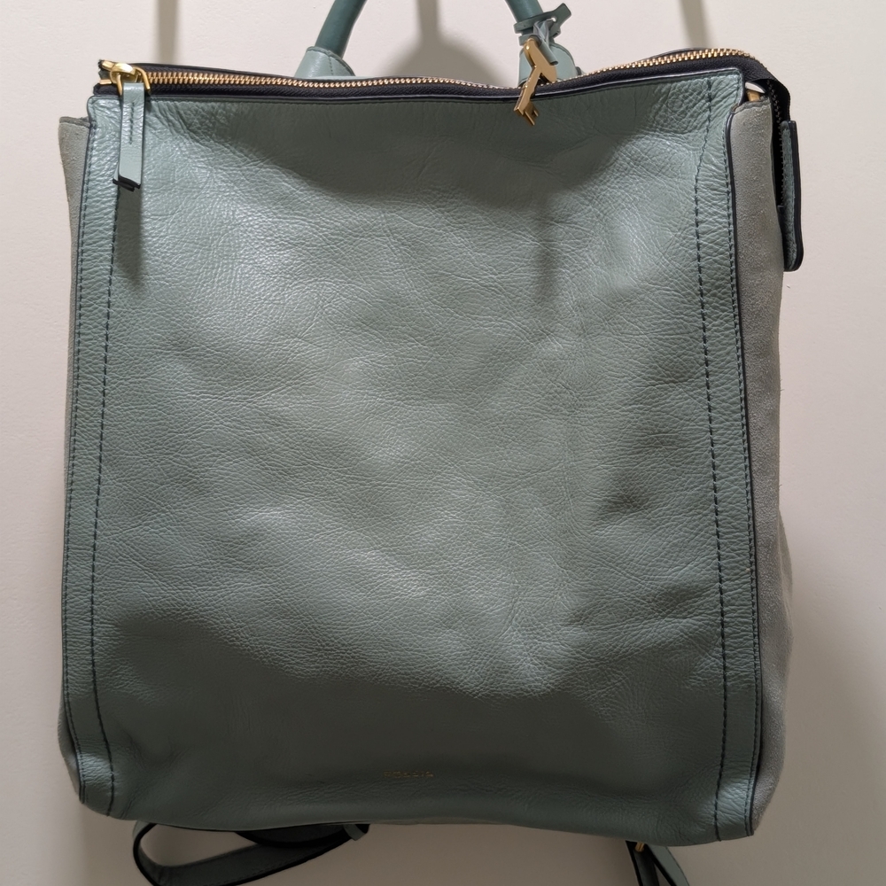 Fossil leather Backpack